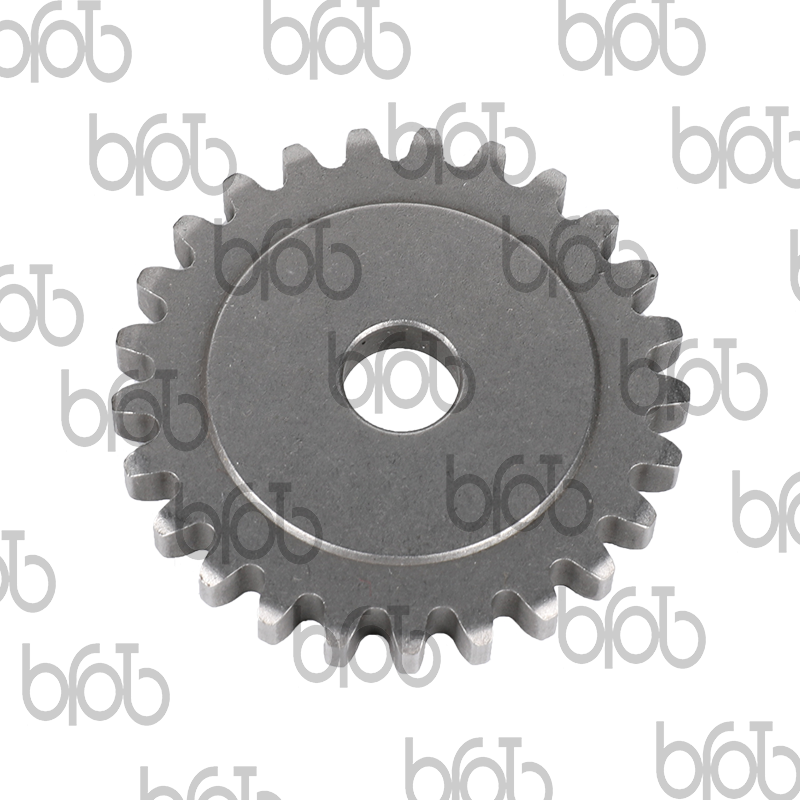 How does the material and design of Engine Timing Idle Gear affect the fuel efficiency and emissions of the engine?