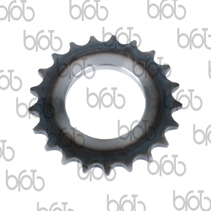 How does the speed and torque of the crankshaft gear affect the overall performance of the car?